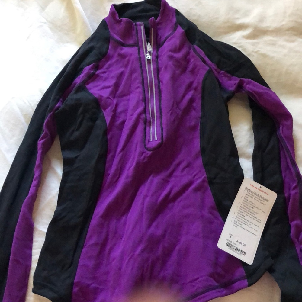 Lulu quarter zip WITH TAGS